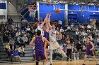 MBBall vs Emerson  Wheaton College Men's Basketball vs Emerson College is the first round of the NEWMAC Basketball Championships. - Photo By: KEITH NORDSTROM : Wheaton, basketball, NEWMAC MBBall2024